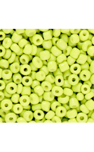 Seed beads 8/0 (3mm) Neon yellow